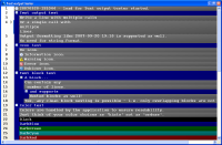 Text output screenshot